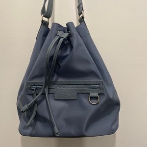 Longchamp crossbody bucket bag